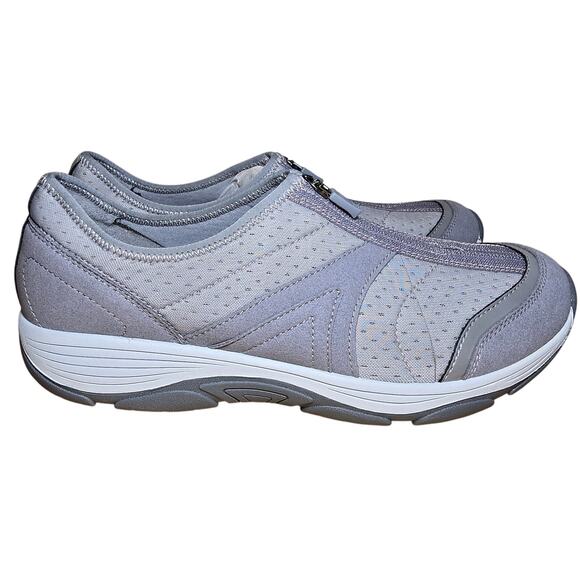Brand New Easy Spirit Se Vonn2 Walking Sneakers Slip On Top Zip Gray Womens 9 M - Picture 4 of 8